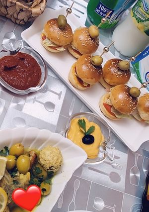 صورة لوصفة 🍔 ميني برغر 🍔