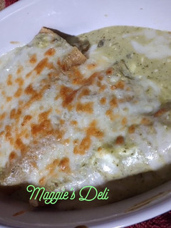 Una foto de Enchiladas verdes rápidas
