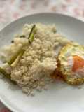 Arroz blanco con ajos tiernos - Receta de batch cooking
