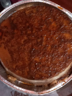 Una foto de Budín de pan al chocolate. Grace
