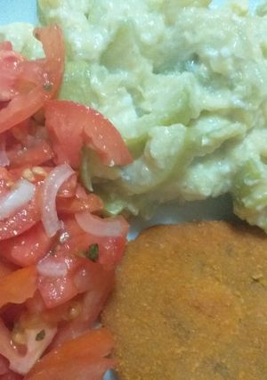 Una foto de Zapallitos revueltos con huevos