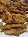 Moo Satay with Satay Sauce (Using Satay Marinade Mix)