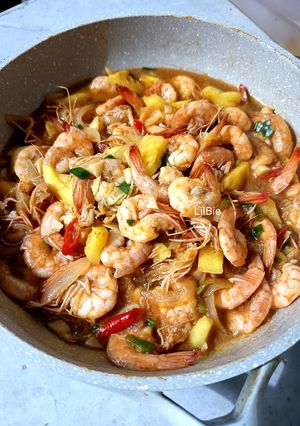 Foto resep Udang Saus Asam Manis