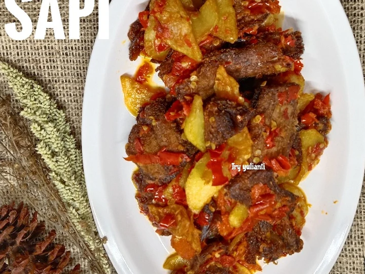Cara Gampang Membuat Resep Balado Daging Sapi yang Enak Banget