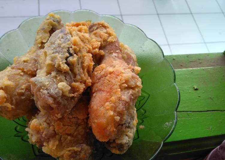 Bagaimana Menyiapkan Ayam Crispy Simpel ala #DapoerVirgie, Sempurna