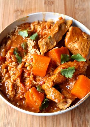 Une photo de Curry de veau