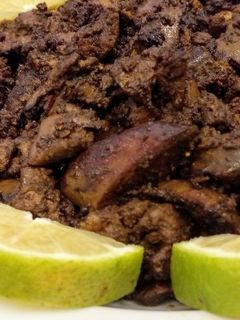 صورة لوصفة كبدة الدجاج