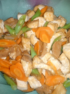 Foto resep Tumis tahu wortel buncis