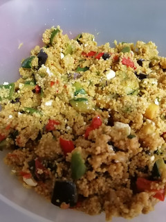 Una foto de Cuscús de verduras asadas (Thermomix)