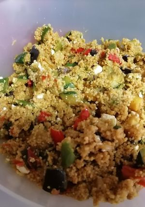 Una foto de Cuscús de verduras asadas (Thermomix)