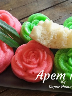 Foto resep Apem Nasi Simple