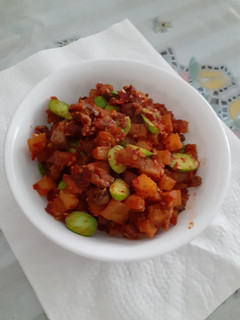 Foto resep Sambel goreng kentang ati ampela dan pete