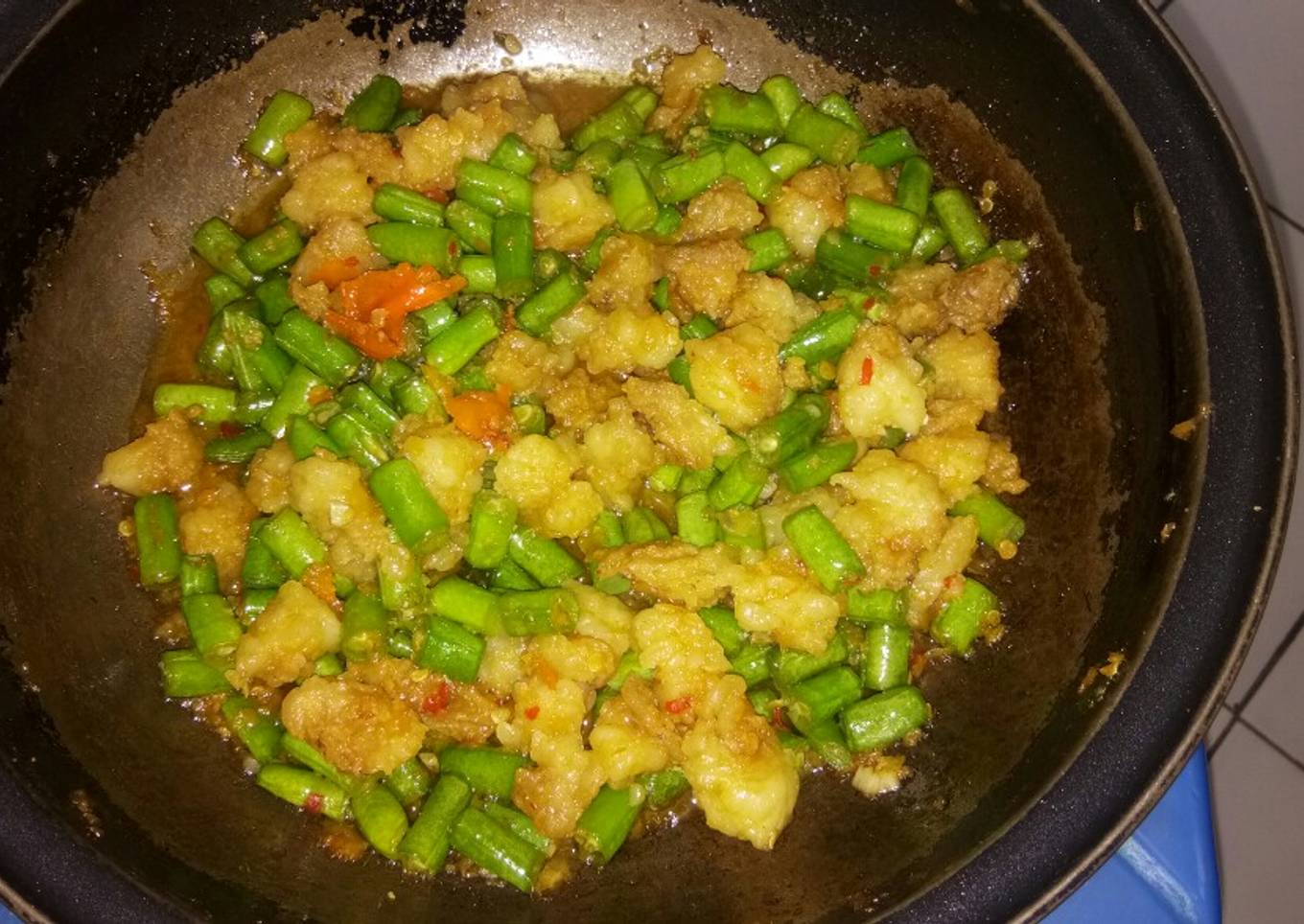 Tumis buncis sandung lamur
