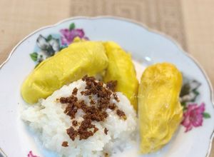 Gambar Pulut Durian Kelantan
