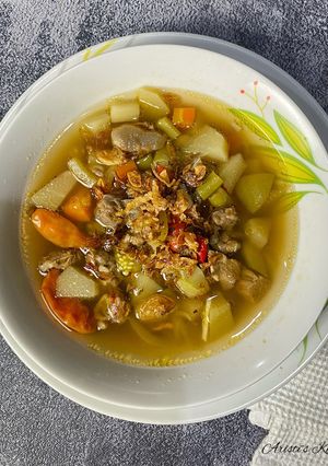 Foto resep Sayur Asem Asem Daging Sapi