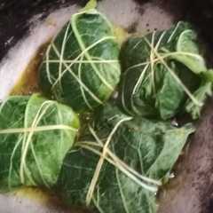 A picture of লাউ পাতায় ইলিশ পাতুরি(lau patay ilish paturi recipe in Bengali).