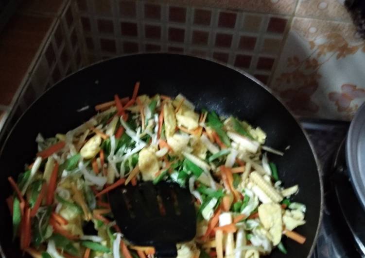 Orak Arik paling enak (tumis ala anak kos)