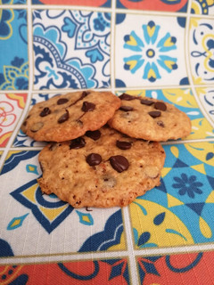 Una foto de Galletas de Almendra y Chispas de Choco