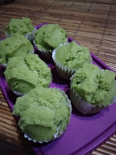Foto resep Bolu kukus pandan