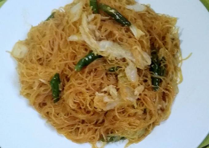 Anti Ribet, Membuat Bihun goreng kecap Ekonomis Untuk Dijual