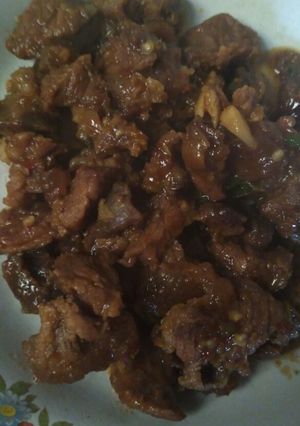 Foto resep Daging tumis (bulgogi sederhana) - menu diet GM 5