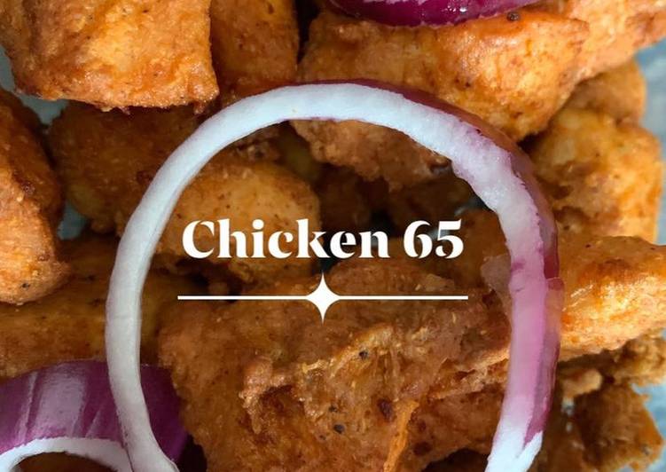 Simple Way to Make Speedy Chicken 65
