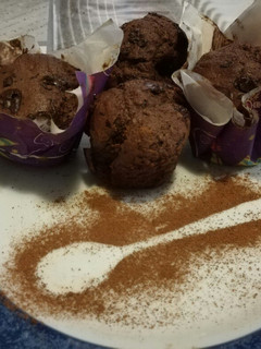 Una foto de Muffins de chocolate y especias