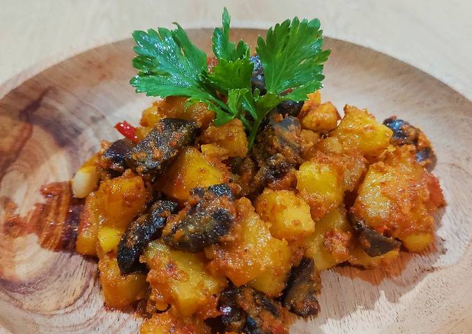 Sambel Goreng Kentang & Hati Ayam