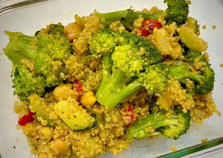 Salteado de Quinoa y verduras