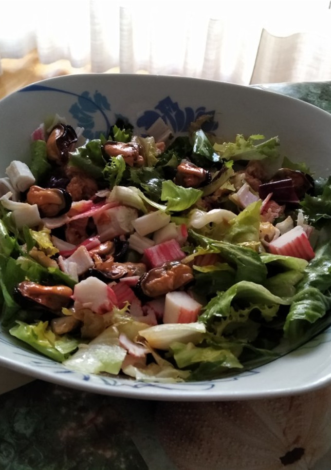 Una foto de Ensalada marinera a mi manera