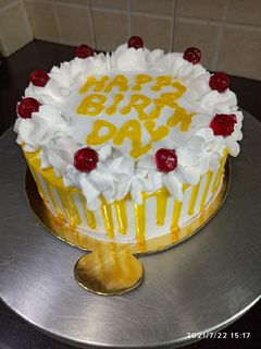 A picture of पाइनएप्पल केक(Pineapple cake recipe in hindi).