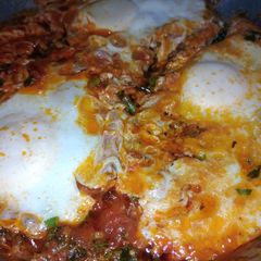 A picture of Shakshuka.