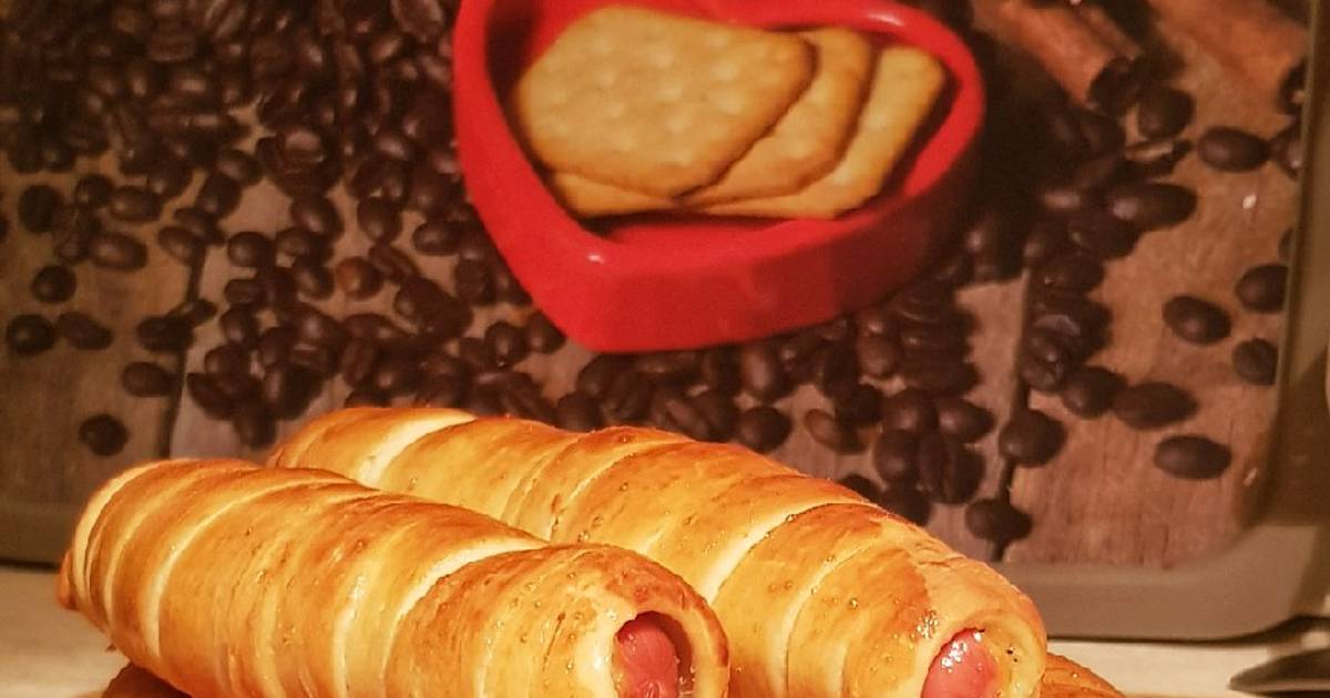 Сосиски В Тесте С Сыром Фото