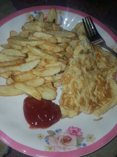 Chips da kwai ainihin hoton girkin