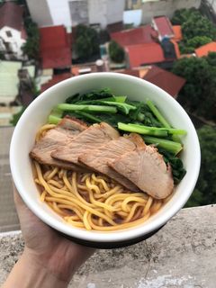 Hình của món Mì xá xíu.
