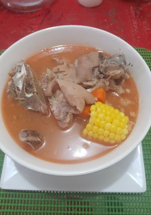 Una foto de Cocido de patica de cerdo🇩🇴
