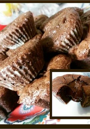 Φωτογραφία της συνταγής Λαχταριστό σουφλέ σοκολάτας...!