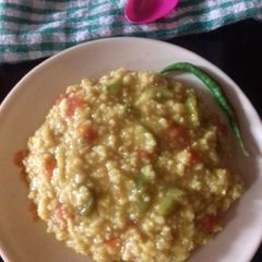 A picture of Vegetable oats.