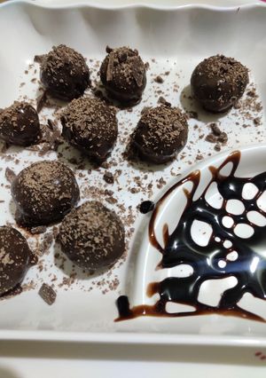 A picture of Oreo Chocolate Truffle Balls.