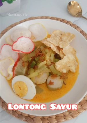 Foto resep Lontong Sayur Praktis
