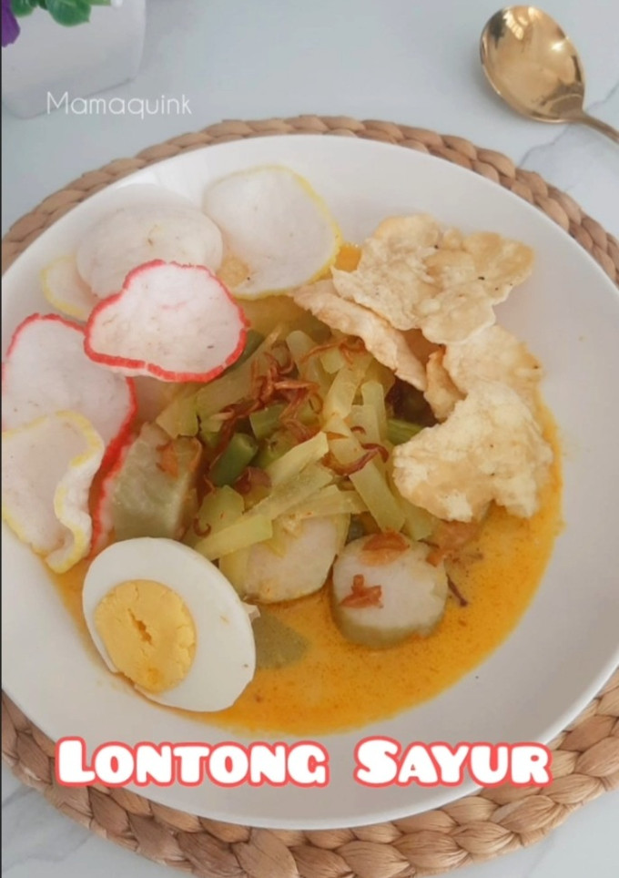 Foto resep Lontong Sayur Praktis