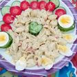 Egg mayo pasta salad
