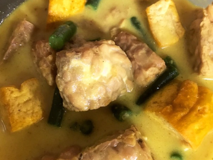 Resep Tahu Tempe Masak Kuah Santan, Bisa Manjain Lidah