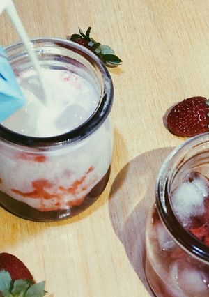 Foto resep Strawberry Milk