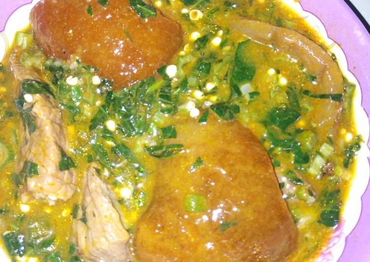 Recipe of Super Quick Homemade Okro soup with ogbon Cooking Basics for Newbies