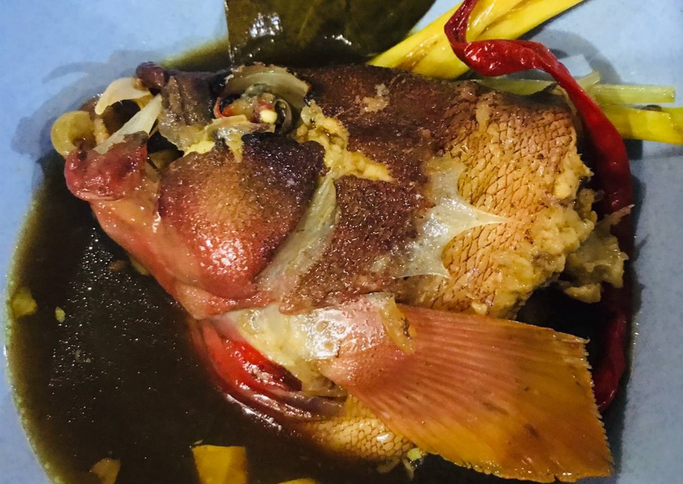 Pindang ikan asam jawa resep nenek (tanpa nanas)