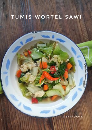 Foto resep Tumis Wortel Sawi