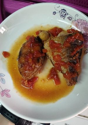Hình của món Cá sốt cà.