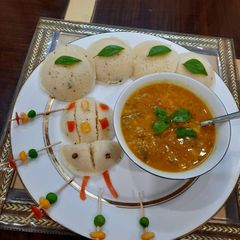 Idli Sambhar A picture of Idli Sambhar.