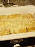 Chicken alfredo lasagna roll ups